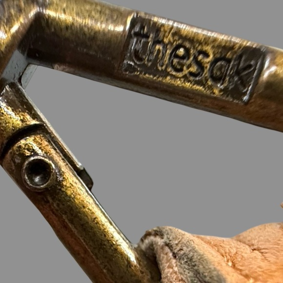 The Sak Honey Tan Leather Crossbody Bag – Braided Strap, Boho Whipstitch Detail - Picture 7 of 13